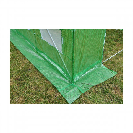 Solar/ sera gradina cu schelet metalic 6 x 3 m, verde [6]