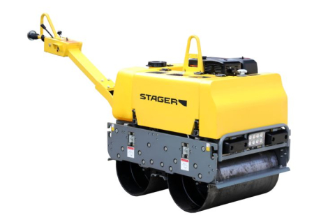 Cilindri vibrocompactori - Stager CDV65-2 Cilindru dublu vibrocompactor, motor Loncin G420F