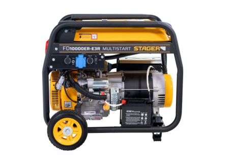 Stager FD 10000ER-E3R Automatic Generator curent dual 230V/400V, 8.5kW, benzina, conector ATS, multistart, autonomie pana la 13h [1]