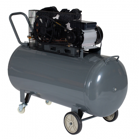 Stager HMV0.25/250 compresor aer, 250L, 8bar, 324L/min, monofazat, angrenare curea [2]