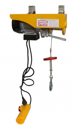 Palane si vinciuri - Stager PA400 electropalan 400kg, 980W, monofazat