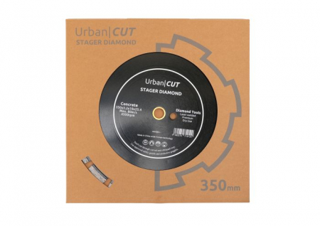 Stager URBAN CUT Disc diamantat 350x3.2x10x25.4-P pentru beton/asfalt [1]
