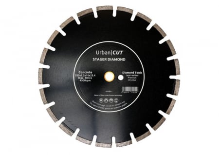 Discuri diamantate - Stager URBAN CUT Disc diamantat 350x3.2x10x25.4-P pentru beton/asfalt