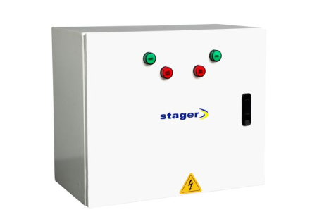 Generatoare electrice - Stager YA40032F12 automatizare trifazata 32A, 12Vcc, IP23