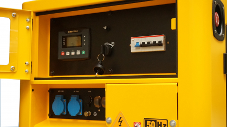 Stager YDE12T3 Generator insonorizat 12kVA, 16A, 3000rpm, trifazat, diesel, pornire electrica [1]