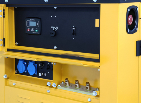 Stager YDE13TA Generator insonorizat 10kVA, 39A, 3000rpm, monofazat, diesel, pornire electrica [4]