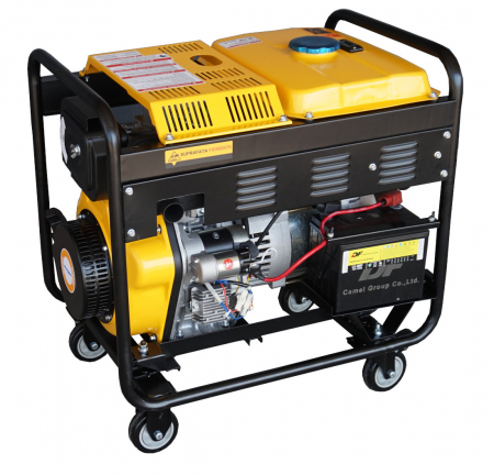 Stager YDE6500EW Generator sudare 4kVA, curent sudare 160A, 3000rpm, diesel monofazat, pornire electrica [1]