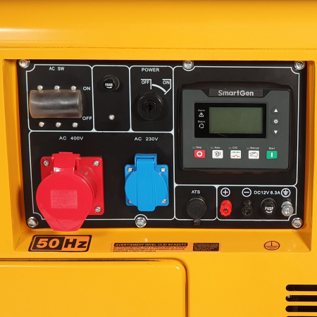 Stager YDE7000TD3 Generator insonorizat 6.3kVA, 8A, 3000rpm, trifazat, diesel, pornire electrica [1]