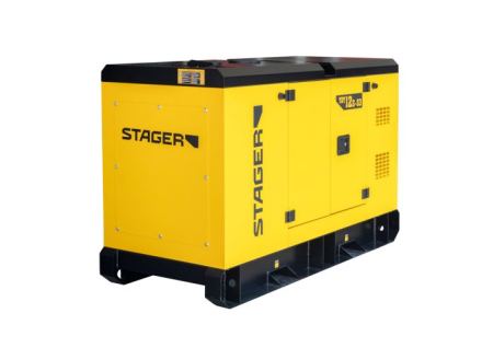Stager YDY12S-S3 Generator insonorizat dual 12kVA, 16A, 1500rpm, trifazat, diesel [2]