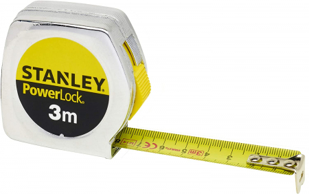 Masura si control - Stanley 1-33-238 Ruleta powerlock classic cu carcasa abs 3mx12.7mm