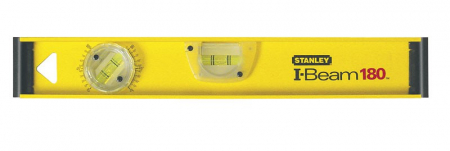 Nivele - Stanley 1-42-919 Nivela I-Beam Pro180 cu bula reglabila, 40cm