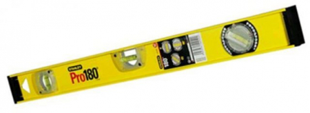 Nivele - Stanley 1-42-921 Nivela I-Beam Pro180 cu bula reglabila, 80cm