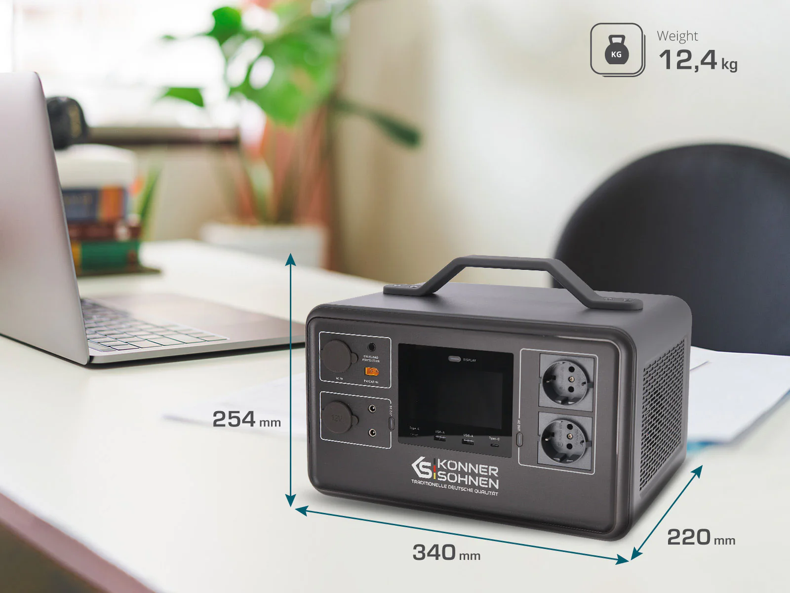 Konner & Sohnen KS 1200PS Stație de încărcare portabilă [1]