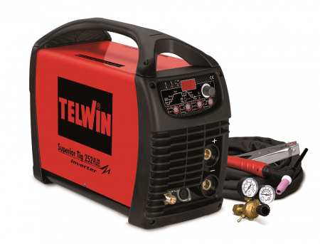 Aparate de sudura - SUPERIOR TIG 252 AC/DC -HF/LIFT - Aparat de sudura TELWIN tip TIG
