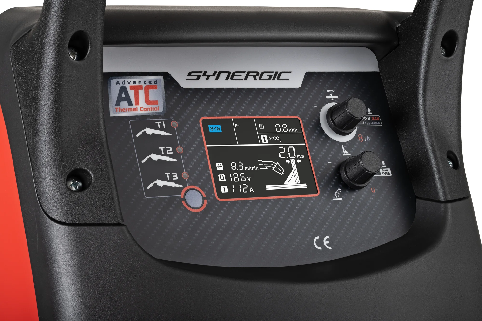 TECHNOMIG 233 TREO SYNERGIC - Aparat de sudura TELWIN tip MIG-MAG/FLUX/MMA/TIG cu 3 pistolete [4]