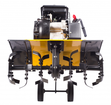 Texas Lilli 365TG, motocultor profesional, transmisie dublu arbore, benzina, 1.4kW, adancime 260mm, latime 400-600mm, 2 viteze, roti cauciuc, rarita, garantie pe viata cutite [5]