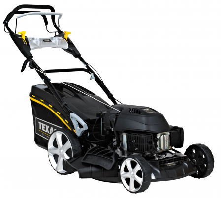 Curte si gradina - Texas Razor 5155TR/WE, masina de tuns gazonul, benzina, 4.4CP, latime lucru 51cm, pornire electrica, autopropulsata, reglaj central, sac 65 litri