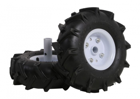 Accesorii utilaje agricole - Texas Set 2 roti cauciuc 10" pentru motosape Lilli si El-Tex 1800