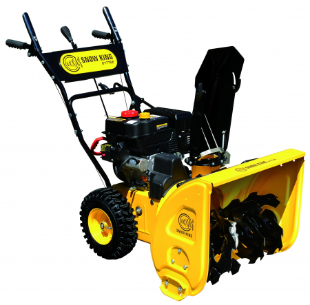 Curte si gradina - Texas Snow King 617TGE Freza de zapada, 5.9CP, latime lucru 61cm, inaltime curatare 51cm, benzina, electric, 6+2viteze