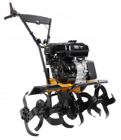 Motocultoare - Texas TX611TG, motocultor profesional, transmisie dublu arbore, benzina, 4kW, latime 300-850mm, adancime 330mm, 2 viteze, garantie pe viata cutite