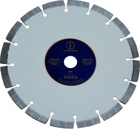 Discuri diamantate - Tudee 125x22.2mm, Disc diamantat debitare beton dur