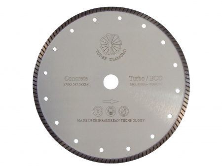 Discuri diamantate - Tudee 180x22.2mm, Disc diamantat debitare beton dur