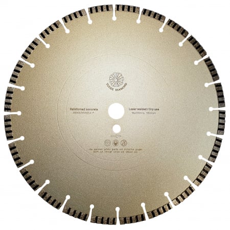 Discuri diamantate - Tudee 350x3.2x10x25.4-P, Disc diamantat beton armat