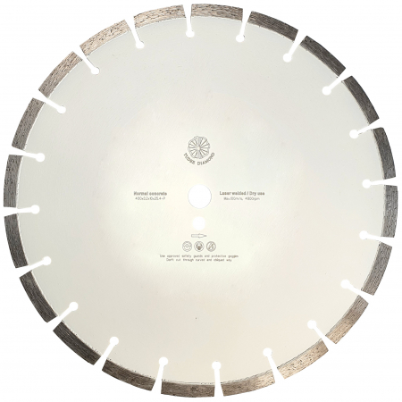 Discuri diamantate - Tudee 400x3.2x10x25.4-P, Disc diamantat beton