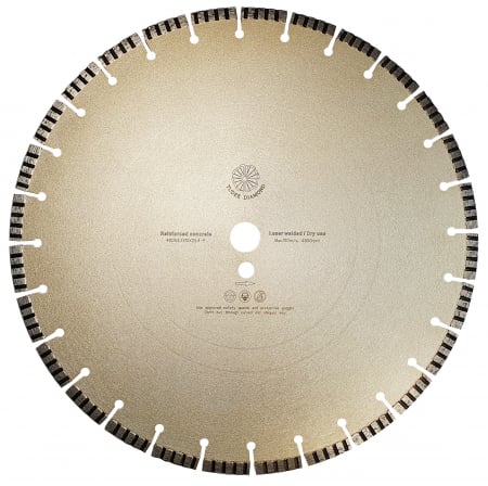 Discuri diamantate - Tudee 400x3.2x10x25.4-P, Disc diamantat beton armat