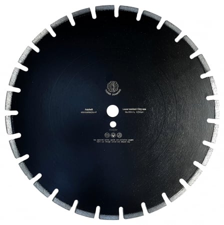 Discuri diamantate - Tudee 450x3.6x10x25.4-P, Disc diamantat asfalt
