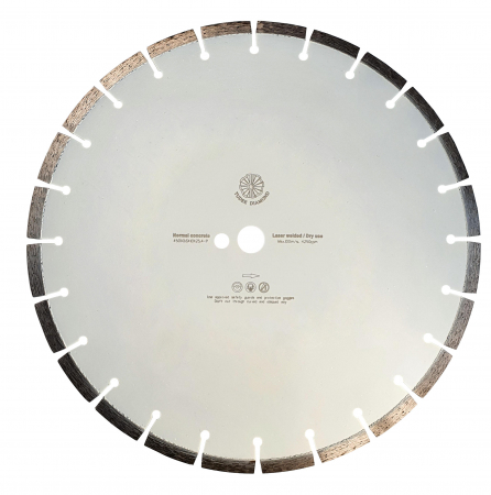 Discuri diamantate - Tudee 450x3.6x10x25.4-P, Disc diamantat beton
