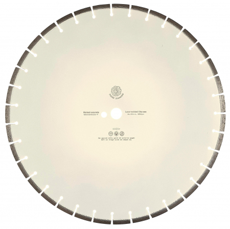Discuri diamantate - Tudee 500x3.6x10x25.4-P, Disc diamantat beton