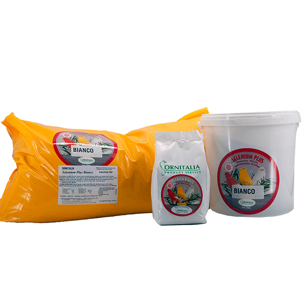 pastoncino canari lipocrom Ornitalia Selenium Plus White 1kg [2]