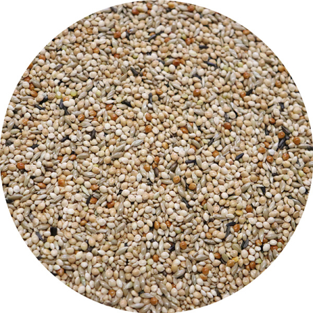 Seminte si hrana pentru pasari-Hrana pentru canari si pasari exotice - Amestec Seminte Ornitalia  pentru papagali- Nimfe, Perusi, Agapornis si Pasari Exotice  5kg