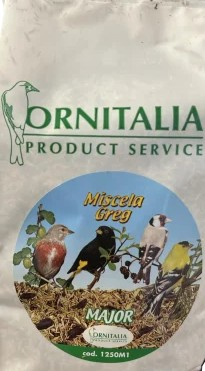 Pasari Indigene - Amestec seminte  profesional Ornitalia, Hrana completa pentru sticleți majori.1kg