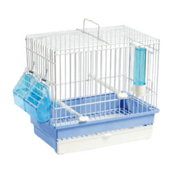 Accesorii - Colivie păsări mici Cardellina  – alb-275 × 170 × 245 mm