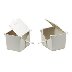 Accesorii - Cuib RAFFAELLO  pentru colivii – culoare verde 120 × 90 × 90 mm