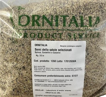 Pasari Indigene - Amestec  Semințe de Sanatate Ornitalia pentru păsări de colivie si voliera- mici și medii 3,5kg