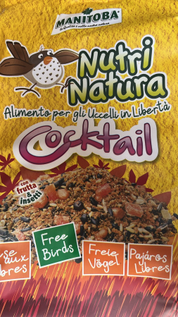 Seminte si hrana pentru canari si pasari exotice - Hrană Manitoba Nutri Natura Cocktail 750g pentru păsări sălbatice