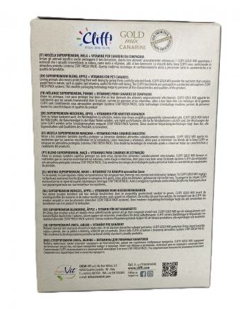 Hrana Completa pentru Canari Fericiti GOLD MIX CLIFFI [2]