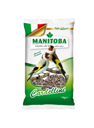 Seminte - Amestecuri de seminte - Hrană păsări Manitoba Cardellino 1kg pentru cârdelei – mix semințe reproducere