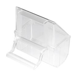 Accesorii - Hranitoare ERICA  transparentă pentru colivii
