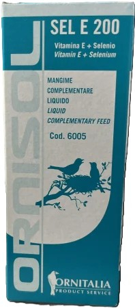 Ornisol SEL E 200- Ornitalia -sprijină reproducerea, imunitatea și sănătatea generală. [1]