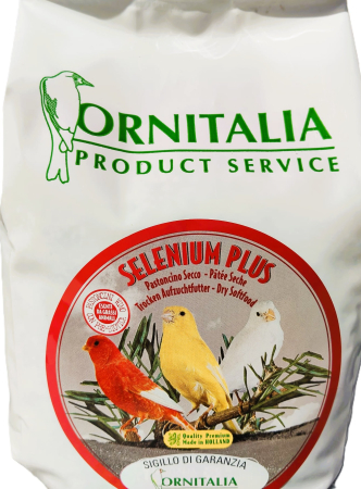 Seminte si hrana pentru pasari exotice - Pastoncino cu seleniu pentru canari Ornitalia Selenium Plus 1kg