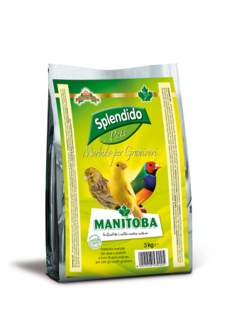 Hrana pentru canari - Pastoncino galben moale Manitoba Splendido Giallo Morbido 3 kg
