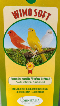 Seminte si hrana pentru pasari exotice - pastoncino moale canari Ornitalia WimoSoft Soft 1kg