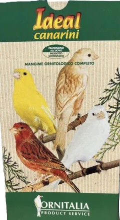 Hrana pentru canari - Pastoncino cu Ou Miere Drojdie de Bere Vitamine și Minerale pentru Canari Ornitalia 1kg