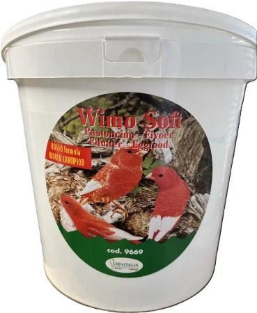 Seminte si hrana pentru pasari-Hrana pentru canari si pasari exotice - wimo soft red 5kg pentru canari hrana semi-umeda pentru reproducere