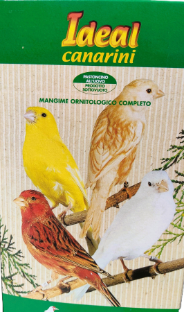 Seminte si hrana pentru canari si pasari exotice - Pastoncino vidat canari 1kg Ornitalia ideal reproducere cresterea puilor ou miere vitamine