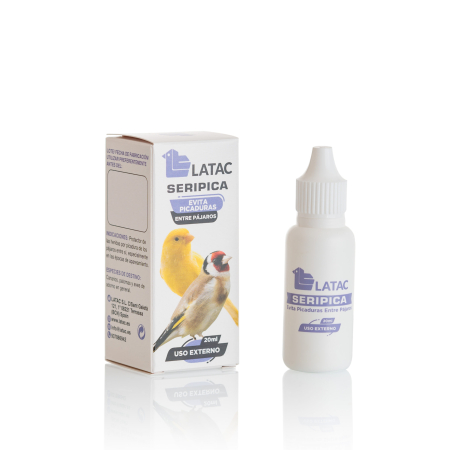 Sanatate - Latac Seripica 20 ml – Protecție împotriva smulgerii penelor la păsări